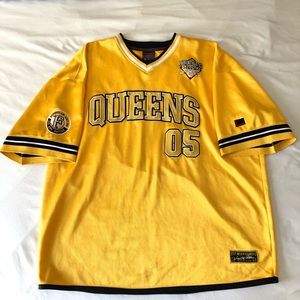 1992 FUBU Athletics Queens Baseball Jersey
